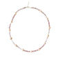 Strawberry Quartz Pink Pearl Necklace