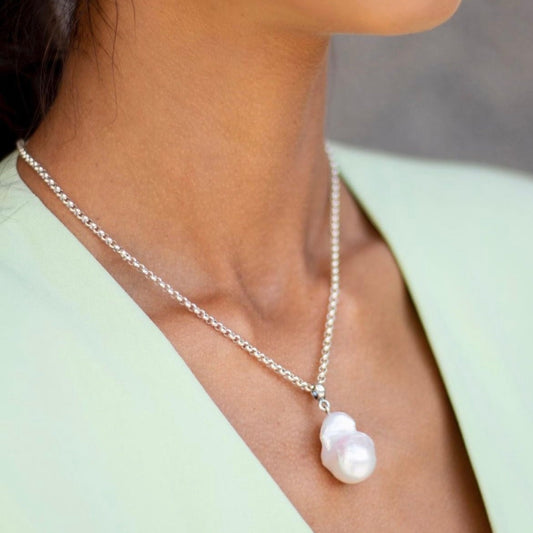 Baroque Pearl Necklace