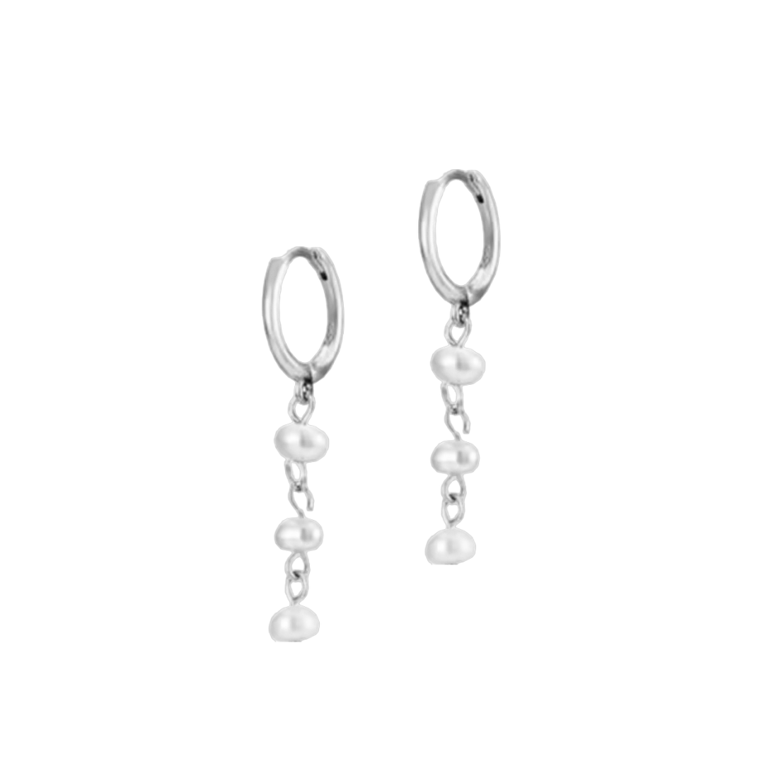 Trinity Pearl Earrings