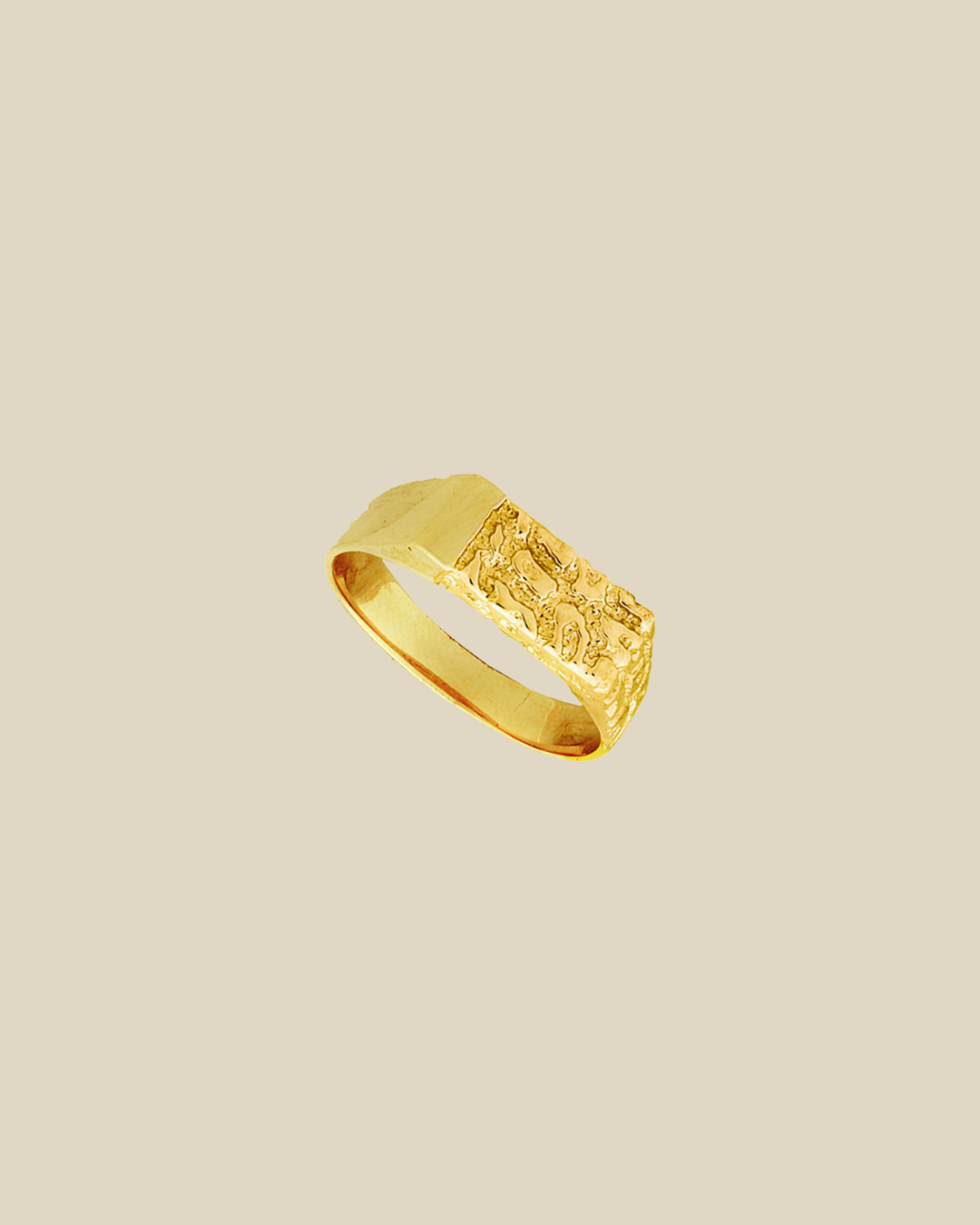 Textured Signet Ring