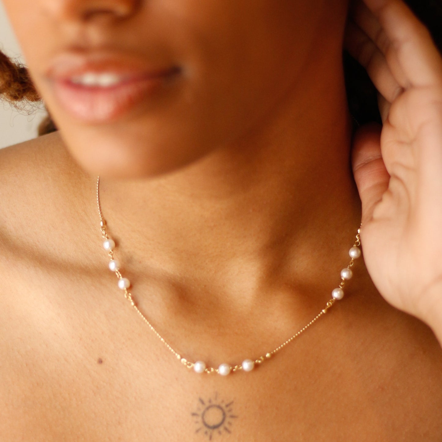 Trilogy Pearl Necklace