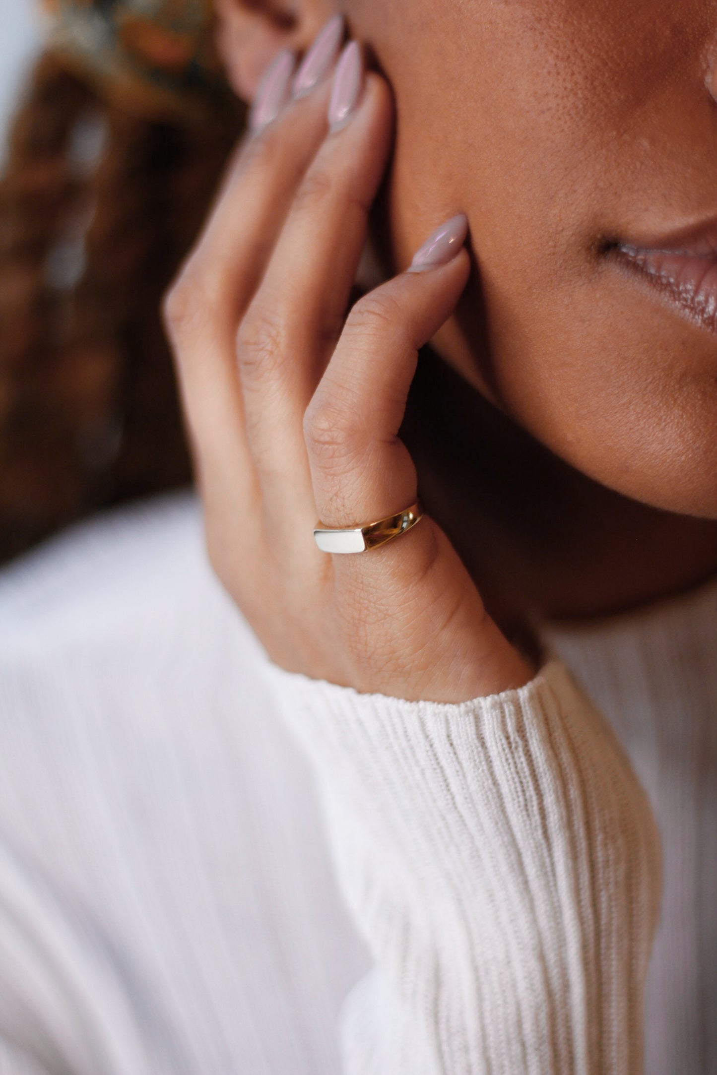 Pinkie Signet Ring