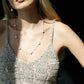 Long Pearl Bold Link Chain Necklace