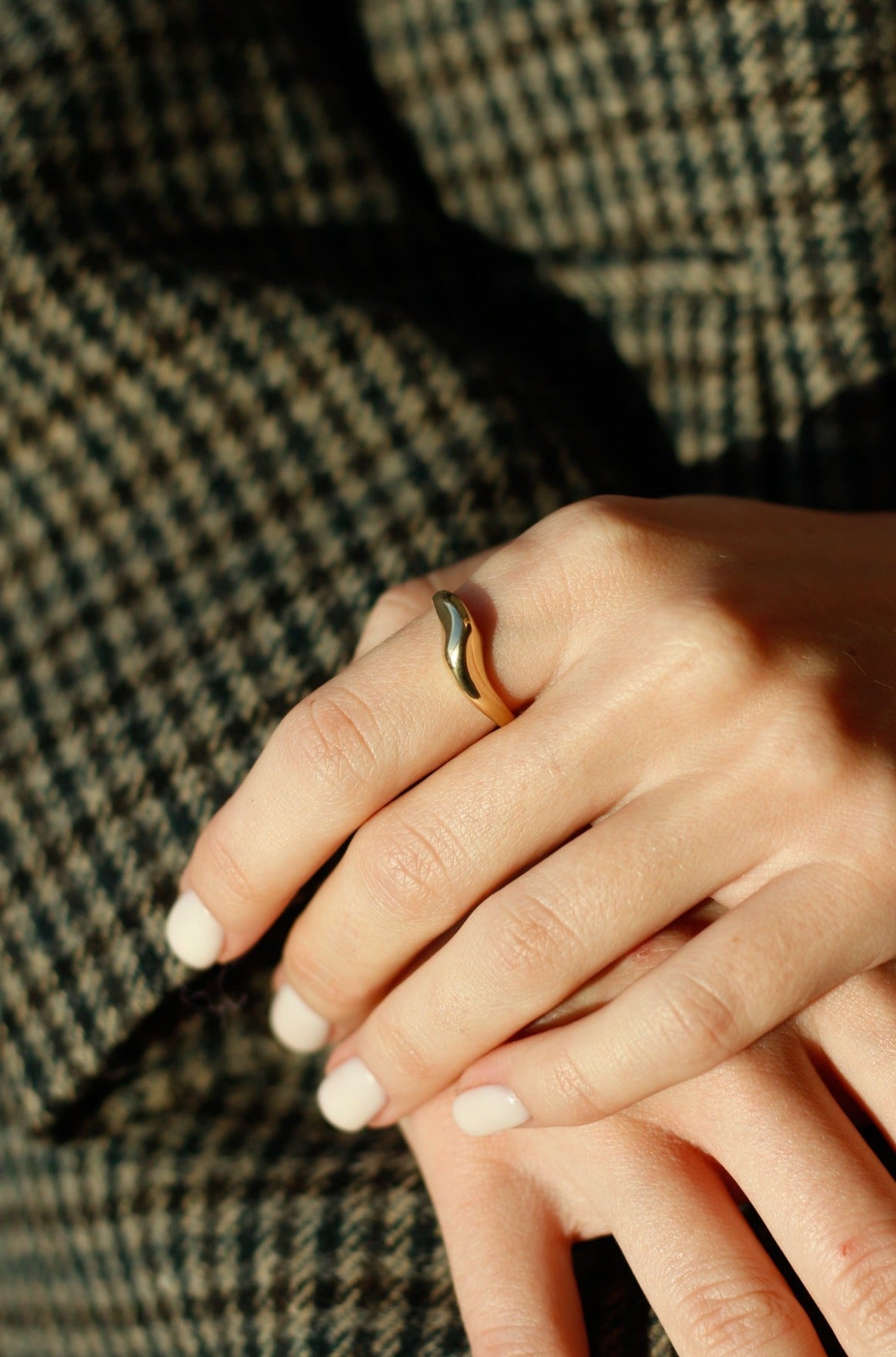 Bold Wave Ring